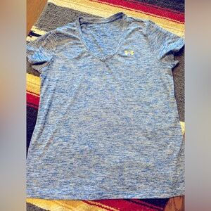 Blue Heathered Under Armour Shirt